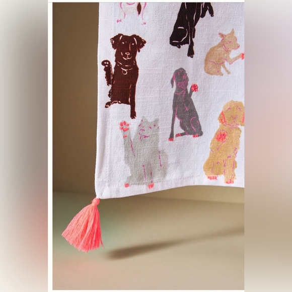 Anthropologie puppy love dish towel - Picture 4 of 10